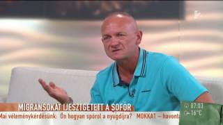 Megszólal a migránsokat ijesztgető kamionos - tv2.hu/mokka