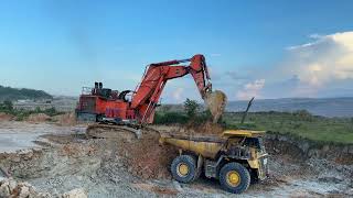 Hitachi Ex 2500 Excavation Area in Coal Mining ~ Megamining