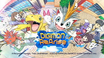 DIGIMON ReArise (by BANDAI NAMCO) - iOS / ANDROID ENGLISH GAMEPLAY