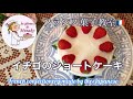 イチゴのショートケーキ　解説つき　フランス菓子　ガトードミナコ#1