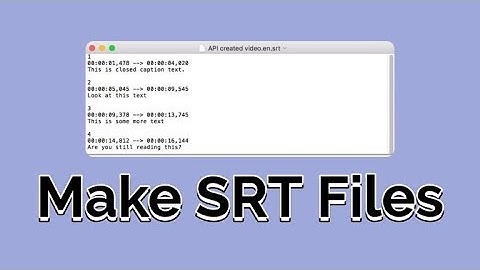 How to Make SRT Files & Auto-Subtitle Videos Online