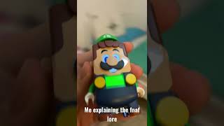 Luigi explaining the FNAF lore