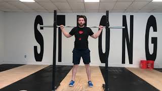 Snatch Push Jerk+Snatch Balance Complex