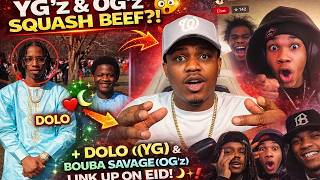 YG’z & OG’z Squash Beef!??😳Dolo(YG) & Bouba Savage(OGz) Link Up On Eid!🌙✨+Drill Scene Reacts‼️