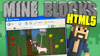 This 2D Minecraft Flash game is BACK! (Mine Blocks 1.30.3b) 