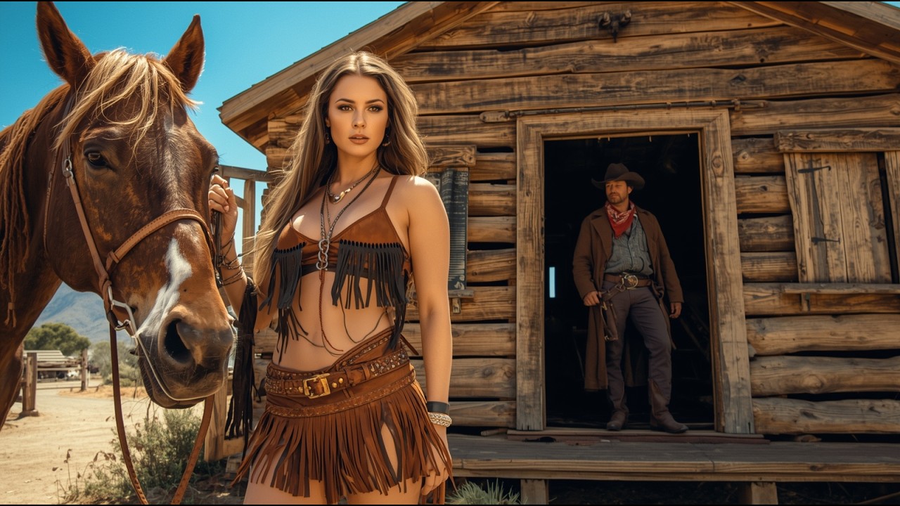 A Broken Cowboy Hid From the World — Until an Apache Woman Arrived on a Dying Horse