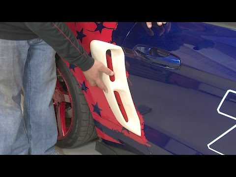 2015-2021 Mustang Cervini Quarter Panel Side Scoop Stalker Unpainted Pair - 2015-2021 Mustang Cervini Quarter Panel Side Scoop Stalker Unpainted Pair