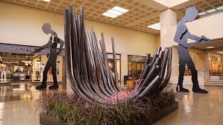 Sebastien Leon’s “The Diffracted Symphony” at NorthPark Center