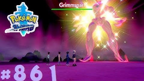Pokemon Sword Shiny Gigantamax Grimmsnarl Raid Catch