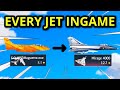 1 kill with every jet ingame from low tier to top tier france