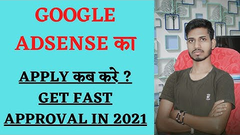Fast Google Adsense Approval for Blogger & Wordpress (2021) 🔥 How to Monetize Blogger With Adsense