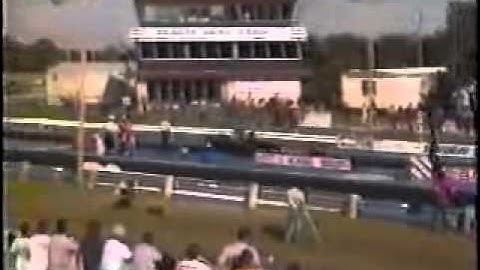 Bob Leverich Dale Hall Nutmegger Small Block ChevyTop Alcohol Dragster Video 3