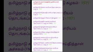#gk #shorts 📌 TNPSC QUESTIONS NO : 48 | #tnpsc #important #gkquiz | @SankarSmartLearning