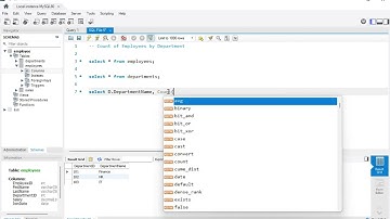 04 SQL Interview Guide: Find Number of Employees in Each Department.