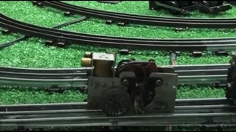 MARX PREWAR MOTOR / RESURRECTED FROM THE DEAD / FIRST RUN ON THE RAIL