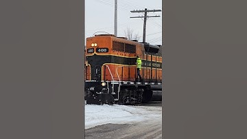 Sanders Are Roaring, Wheels Are Slipping On The Rail! #trains #railroad #railway