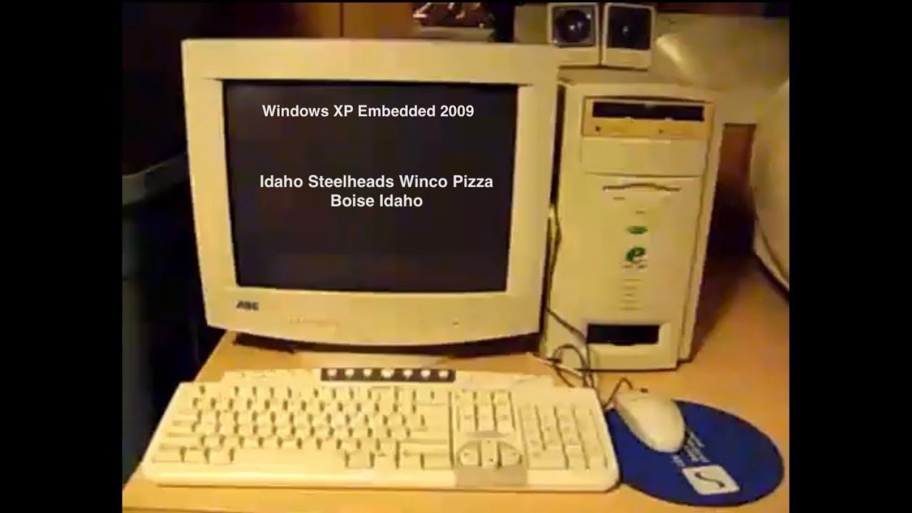 Windows XP Embedded 2009 Idaho Steelheads Winco Pizza Myrtle St