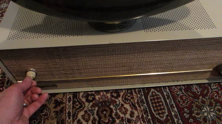 Philco Predicta Television - Circa 1958, 10L43 chassis, the "Debutante"