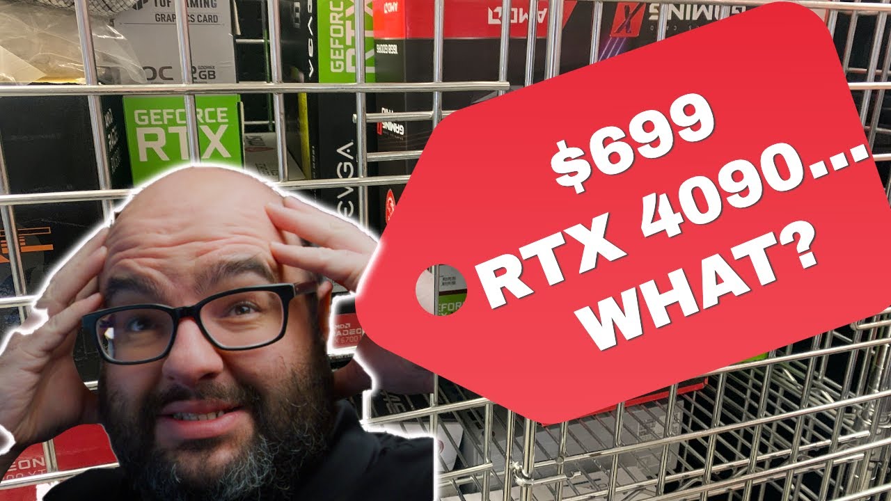 （現金払いで値下げ）RTX4090 Sorry, Your NVIDIA RTX 4090 Is Only Worth $699 - YouTube