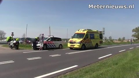Motor ongeval Wanneperveen