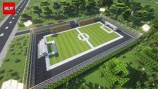 Football field - Minecraft tutorial