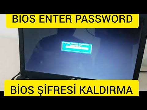 Video: BIOS Parolası Nasıl Devre Dışı Bırakılır