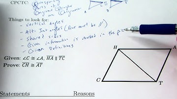 introduction to triangle congruence proofs