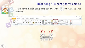 Tin học lớp 5: Chủ đề 5: Công cụ Microsoft Outlook
