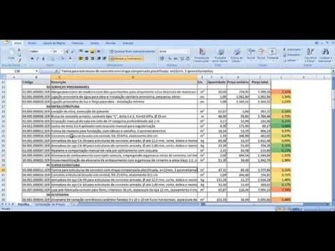 Tabela SINAPI em Excel Grátis - Janeiro de 2021 - ReforMAIS
