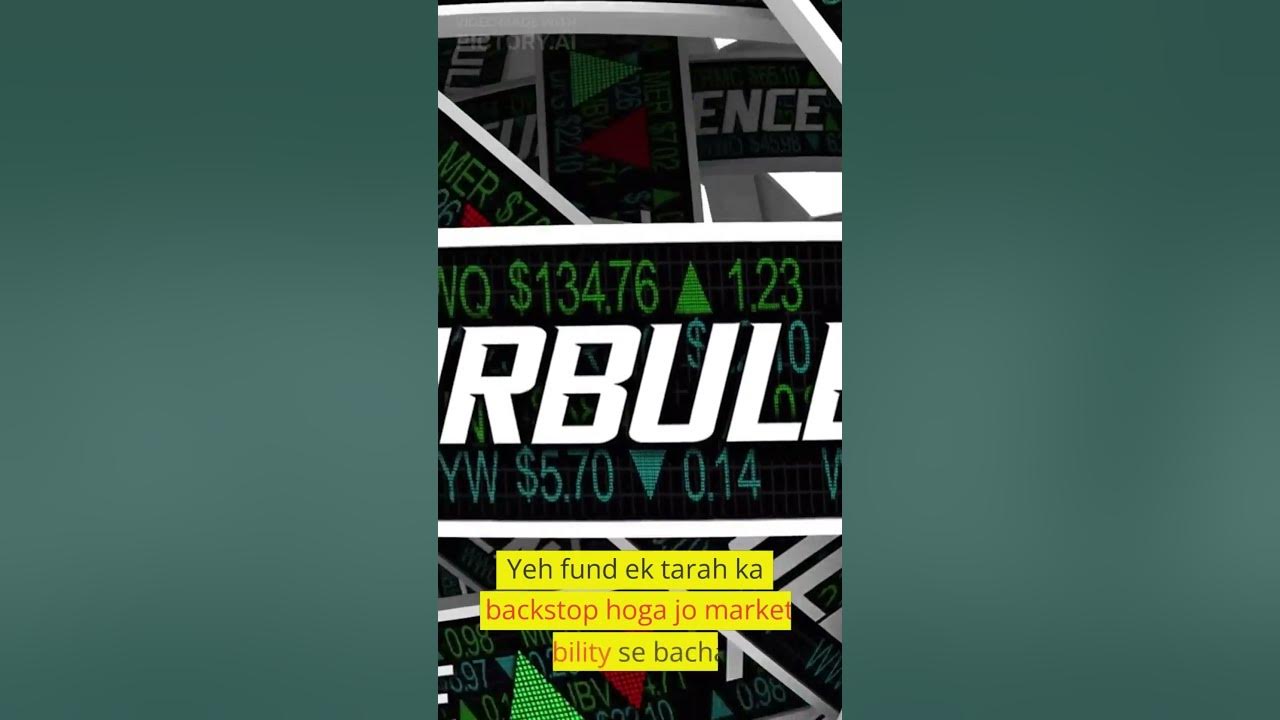 Government setting up 4 billion fund to backstop corporate debt market