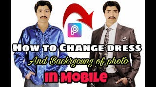 Picsrt Editing Tutorial| How to change Clouth (Dress) and Background of any photo in mobile screenshot 3