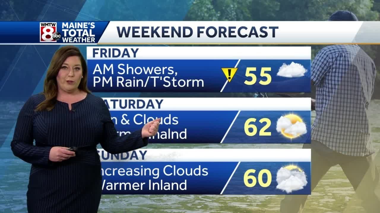 Tracking Friday rain along with plenty of dry hours, a look ahead to ...