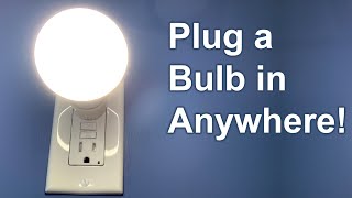 Every home should have this $4 lightbulb socket adapter; 5 uses for this handy item