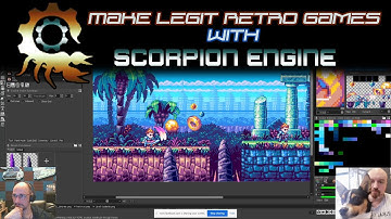 Make Legit Retro Games From Scratch Using Scorpion Engine: part 1