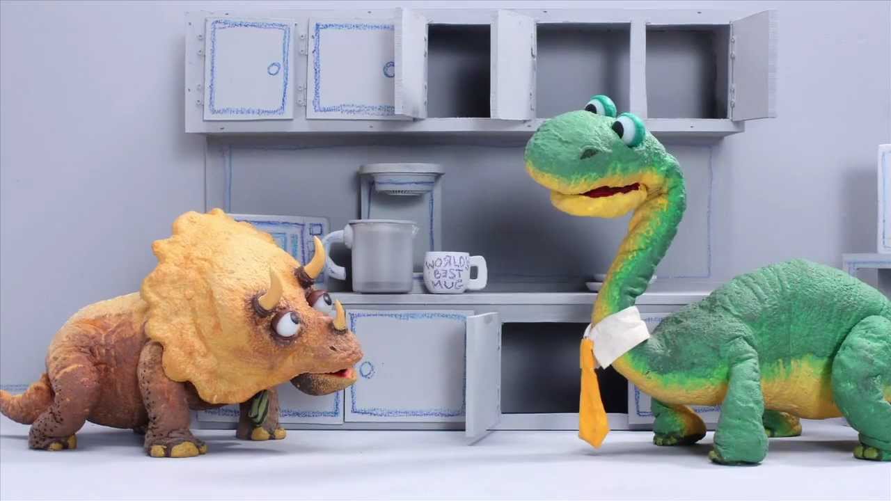 Dinosaur Office: Coffee Run