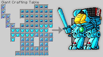 Minecraft, But Every Mob is a Robot!