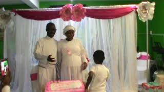 Baby Shower Cake Cutting By Husband And Pregnant Wife Cake Cutting And Picture Taking On 9 9 2018
