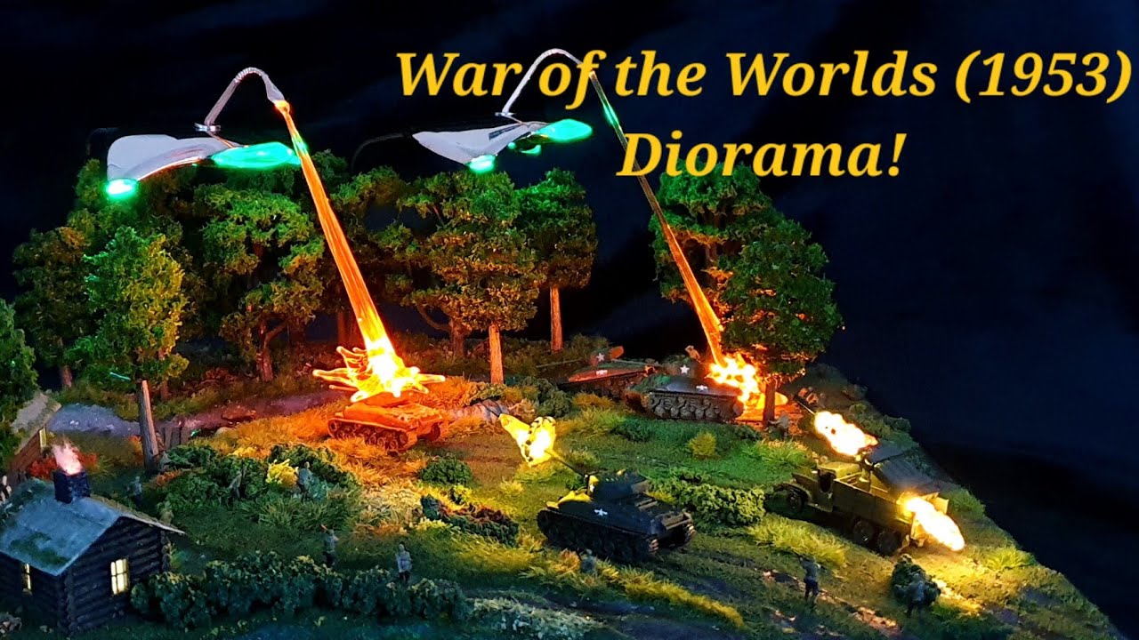 War of the Worlds 1/144 Diorama | Model Kits Review