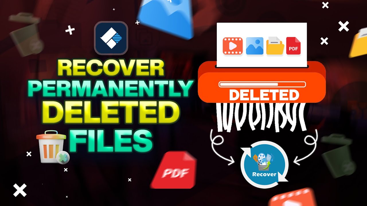 How to Recover Permanently Deleted Files from Windows - YouTube