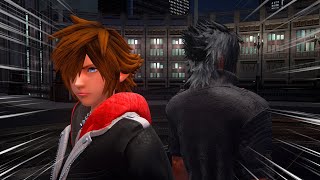 [KH3 Mods] KH4 Sora VS Noctis From Final Fantasy XV (Critical Mode)