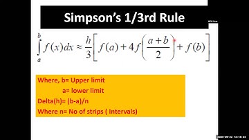 Numerical Integration And Differentiation Using Excel