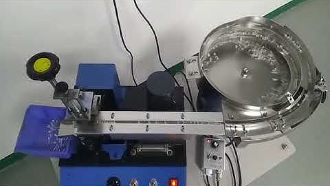 Vibration Feeder Radial Lead Cutter For LED Capacitor Trimming