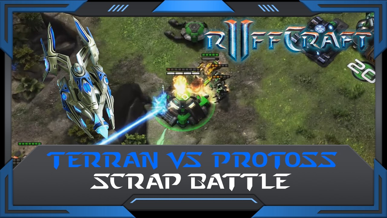 Sc2 Ruff StarCraft 2 (RuFF Highlight): Scrap Battle - YouTube