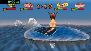 [Speedrun] Crash Bash - Polar Push with Cortex - 17:51