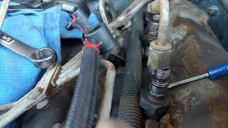 1993 F250 7.3L IDI Fuel Return Line Replacement