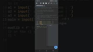 Madlib python project for beginners UwU ...................... (N)