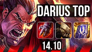 DARIUS vs AKALI (TOP) | 13/2/6, Godlike, 600+ games | EUW Master | 14.10