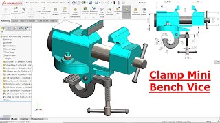 SolidWorks Tutorial Clamp Mini Bench Vice