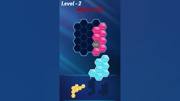 BLOCK! Hexa Puzzle! Regular A Level 2 (Basic) - Lösung Solution Walkthrough