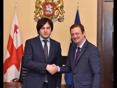 ირაკლი კობახიძის შეხვედრა საერთაშორისო პარაოლიმპიური კომიტეტის პრეზიდენტთან
